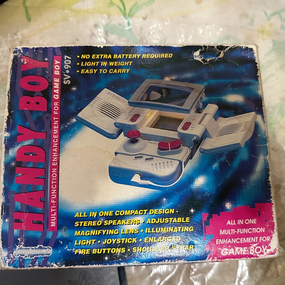 Handy Boy HandHeld All In One For Nintendo Game Boy DMG-001 SV 907 Complete NICE